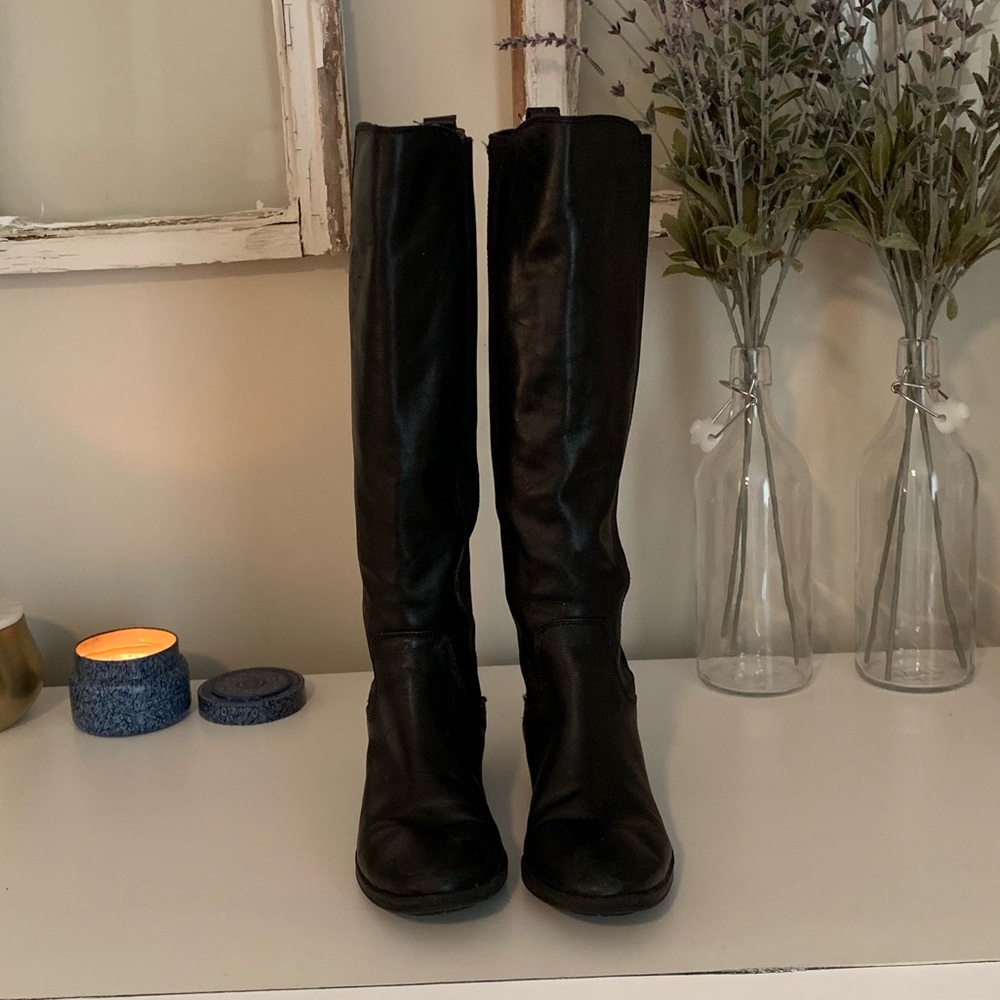 Black high knee boots- Sam Edelman